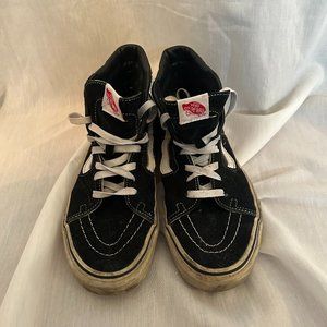 Used Vans Sk8-Hi Shoes -- Mens 8 1/2 Womens 10